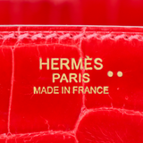 Hermès 30cm Birkin Braise Shiny Niloticus Gold Hardware