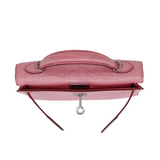 Hermès Mini Kelly II Bubblegum Matte Alligator Palladium Hardware