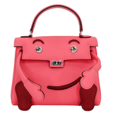 Hermès Kelly Doll "Quelle Idolle" Rose Azalee Swift Leather Palladium Hardware