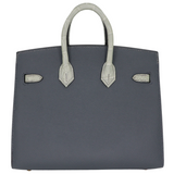 Hermès 20cm Birkin Sellier Faubourg House Rainy Day Jour de Pluie Permabrass Hardware