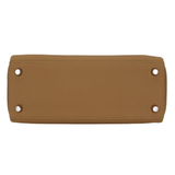 Hermès 25cm Kelly Colormatic Poussiere Swift Leather Palladium Hardware