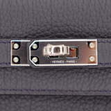 Hermès 25cm Kelly Retourne Gris Misty Togo Leather Palladium Hardware