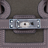Hermès 25cm Birkin Cargo Bronze/Ebene Canvas/Swift Leather Palladium Hardware