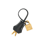 Herm�s 25cm Kelly Sellier HSS Black/Nata Epsom Leather Brushed Gold Hardware