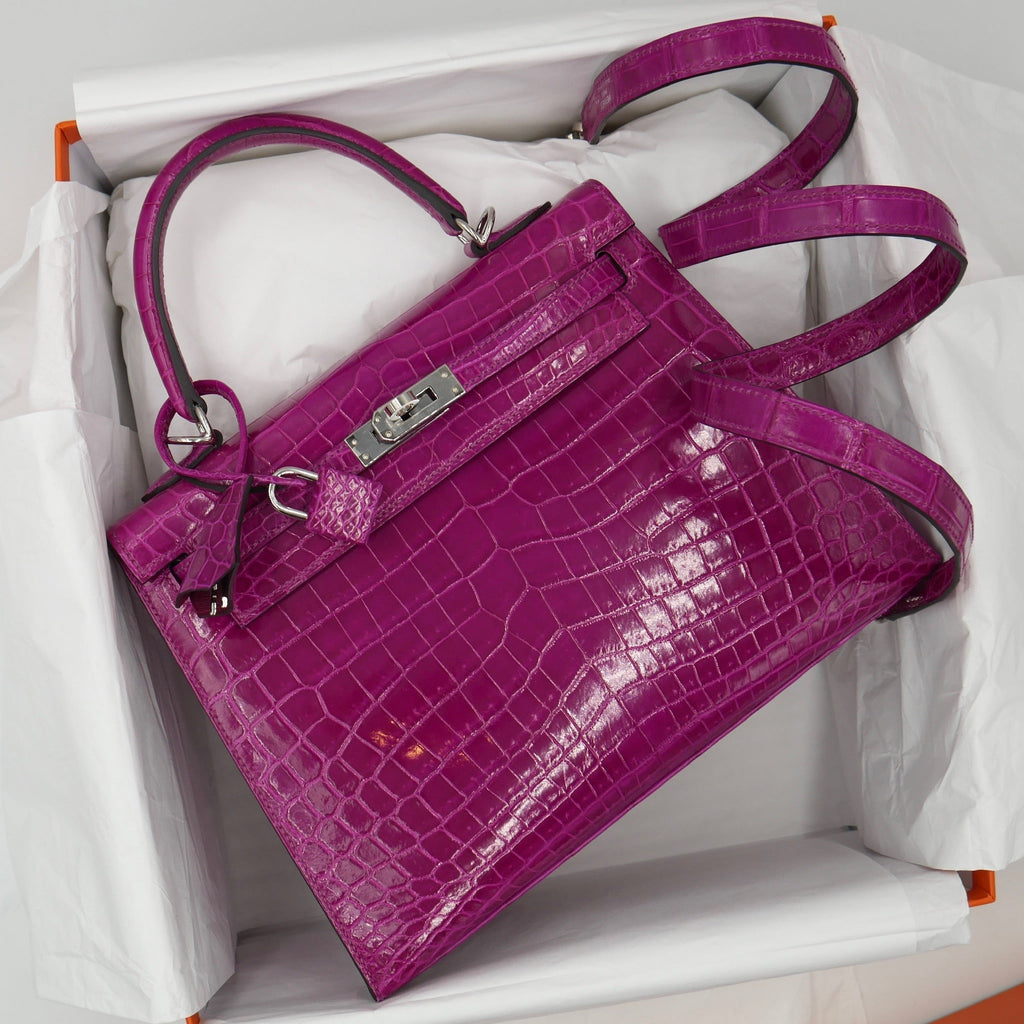 Hermes-25cm-Kelly-Sellier-Rose