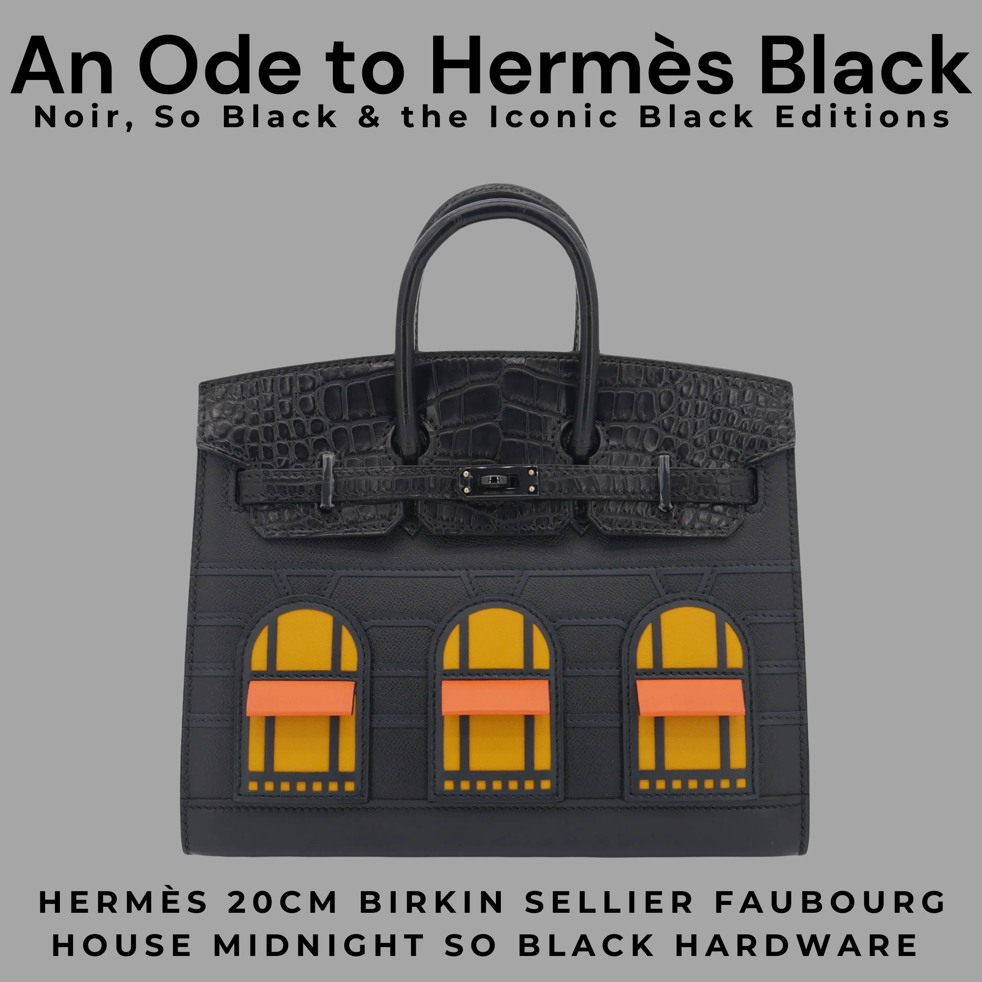 Privé Porter’s Guide To: An Ode to Hermès Black — Noir, So Black & the Iconic Black Editions