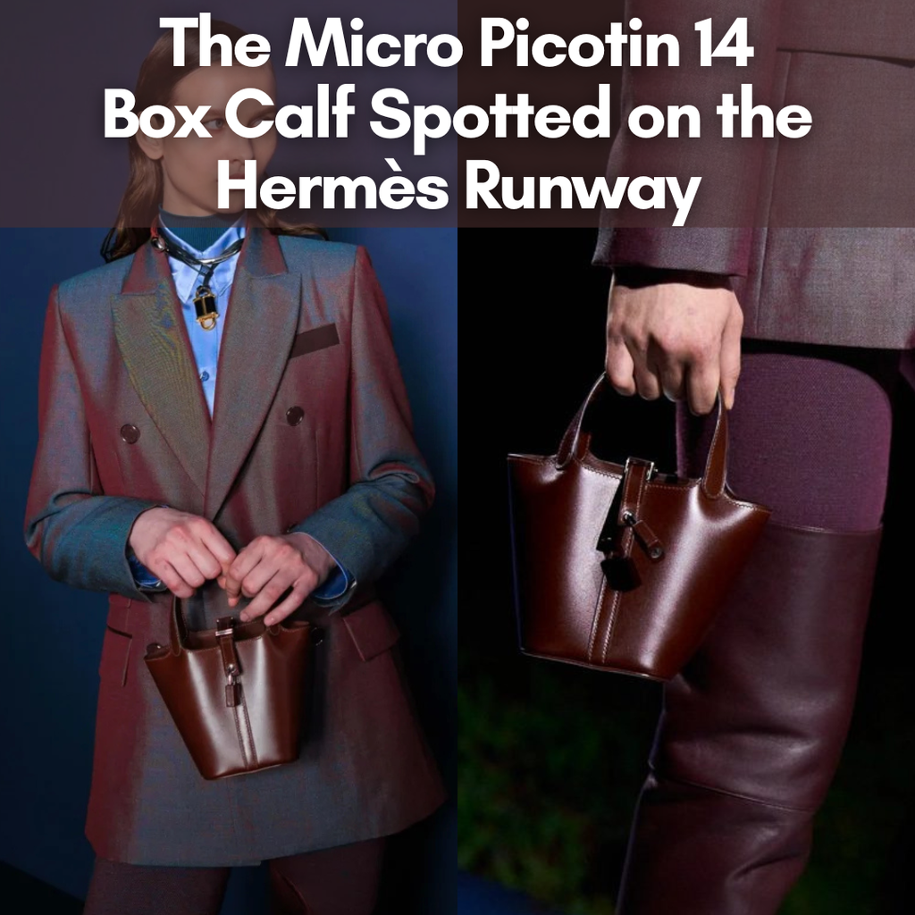 Privé Porter's Guide To: The Micro Picotin in Box Calf Spotted on the