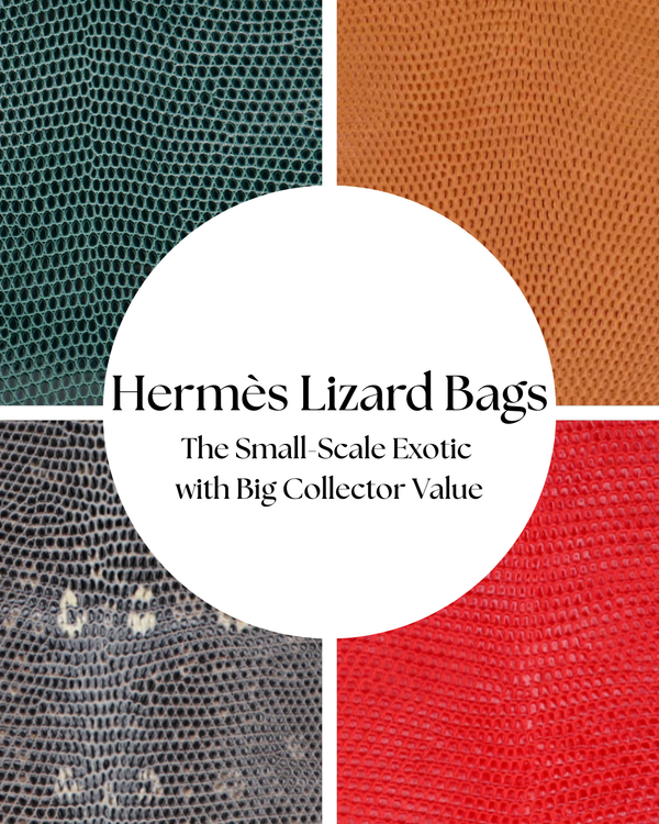 Hermès Lizard Bags: The Small-Scale Exotic with Big Collector Value