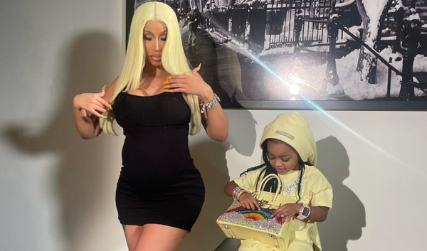 Independent: Cardi B Gifted Three-Year-Old Daughter Kulture A Bedazzled Birkin Bag Worth £35,000