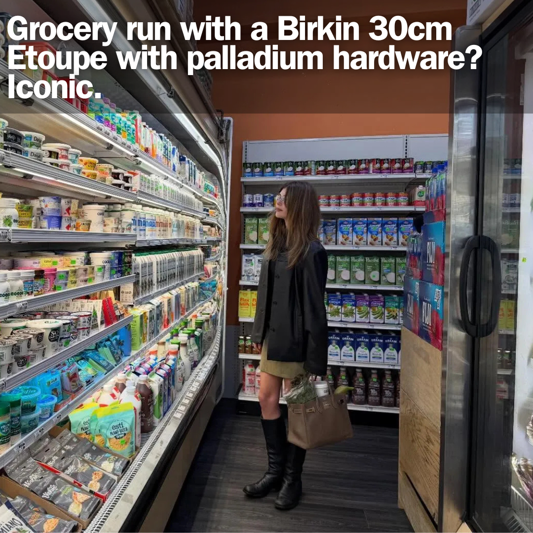 Privé Porter’s Guide To: Olivia Jade’s Etoupe Birkin 30 — Grocery Chic Done Right