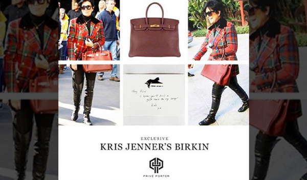 TMZ: KRIS JENNER Selling Expensive Purse ...I DON'T DO BROWN