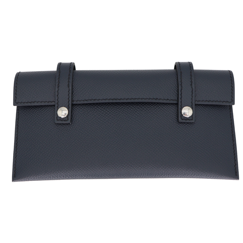 Hermès Kelly Doll Picto Bleu Royale Epsom Leather Palladium Hardware