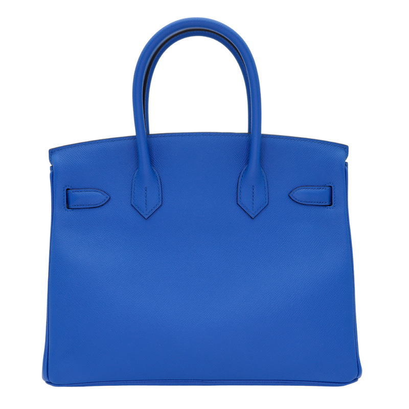 Hermès 30cm Birkin Bleu France Epsom Leather Gold Hardware