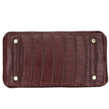 Hermès 25cm Birkin Havane Matte Alligator Gold Hardware