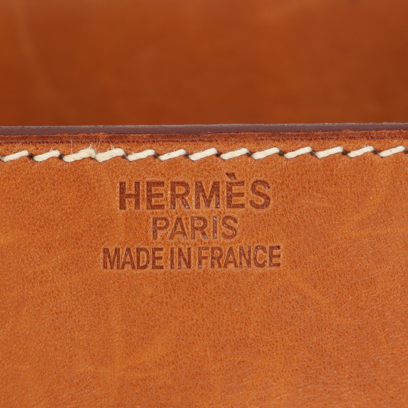 Hermès 42cm Birkin Shoulder JPG Doblis Fauve Suede/Barenia Leather Palladium Hardware