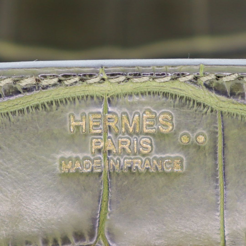 Hermès 30cm Birkin Canopee Matte Niloticus Crocodile Gold Hardware