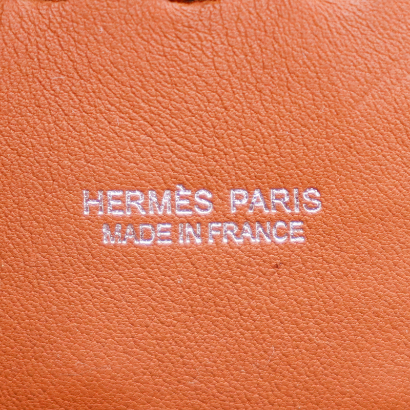 Hermès Kelly Picnic Mini Fauve Barenia Leather/Osier Wicker Palladium Hardware
