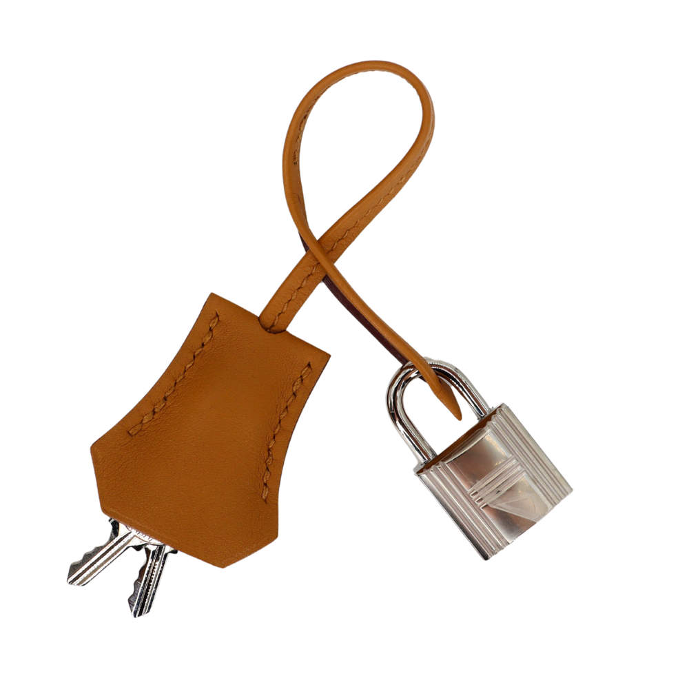 Hermès 25cm Birkin Cargo Sesame Toile/Swift Leather Palladium