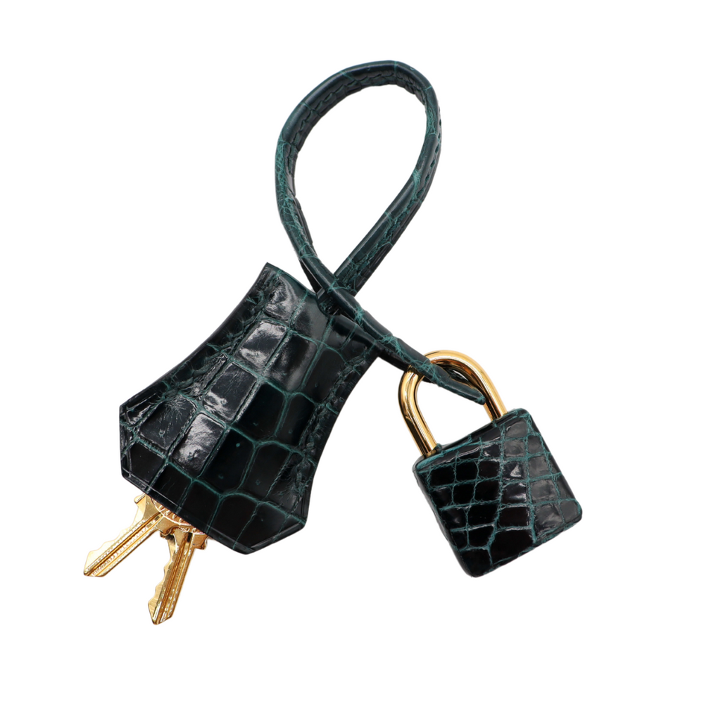 Hermès 25cm Birkin Gris Tourterelle Shiny Niloticus Crocodile Gold