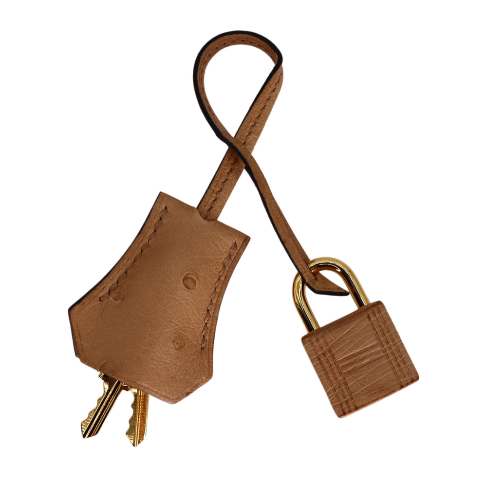 Hermès 25cm Birkin Chai Ostrich Gold Hardware – Privé Porter