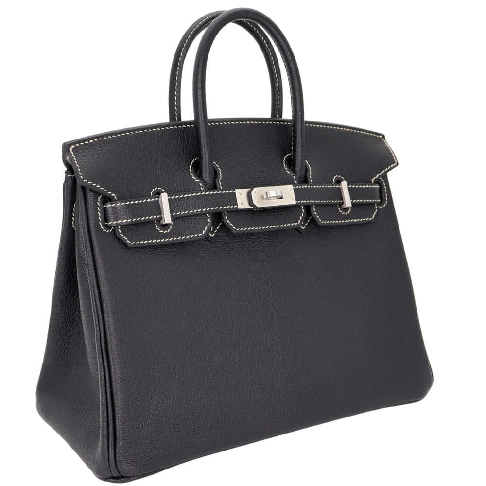 Hermès 25cm Birkin White Epsom Leather Gold Hardware exclusive at