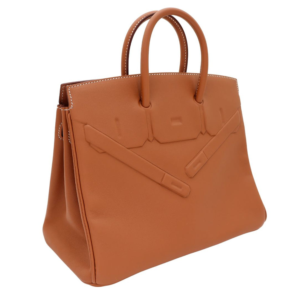 Hermès 25cm Birkin Shadow Gold Swift Leather – Privé Porter