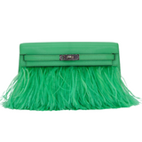 Hermes Kelly Elan Foile Vert Comics Palladium Hardware