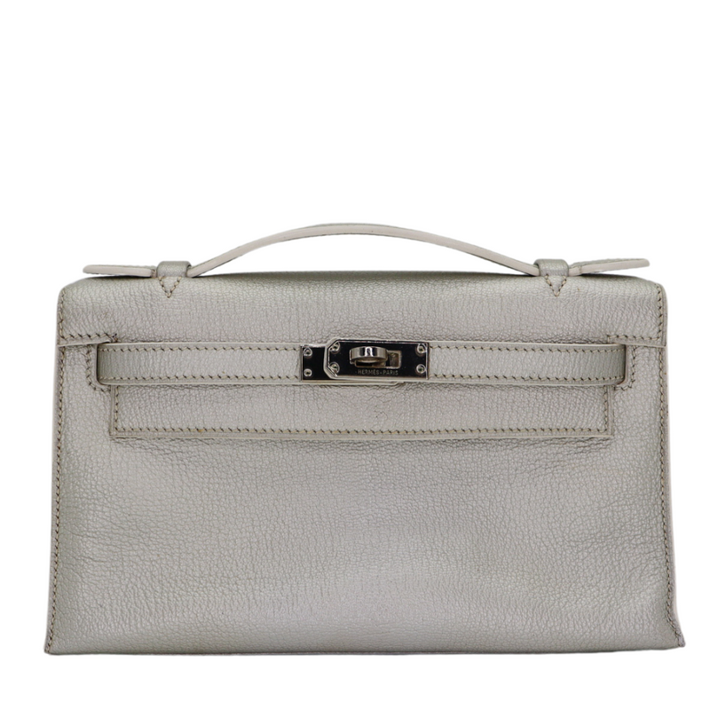Hermès Kelly Pochette Nata Swift Leather Gold Hardware exclusive Hermès Kelly Pochette Nata Swift Leather Gold Hardware exclusive
