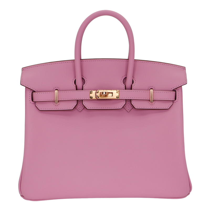 Hermès 25cm Birkin Rose Sakura Swift Leather Palladium Hardware Hermès 25cm Birkin Rose Sakura Swift Leather Palladium Hardware