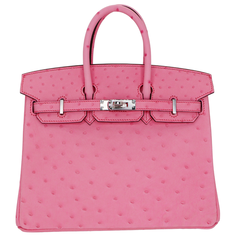 ステラ様 リクエスト 2点おまとめ 超希少‼︎【HERMÈS 】 未使用バレリュス Hermès 25cm Birkin Mykonos Ostrich Palladium Hardware exclusive at