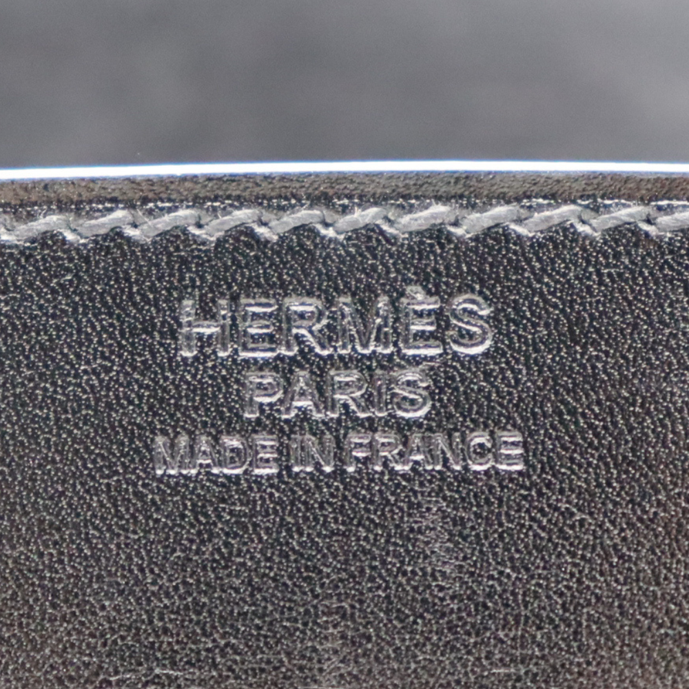 Hermès 30cm Birkin So Black Box Calf Leather Ruthenium Hardware