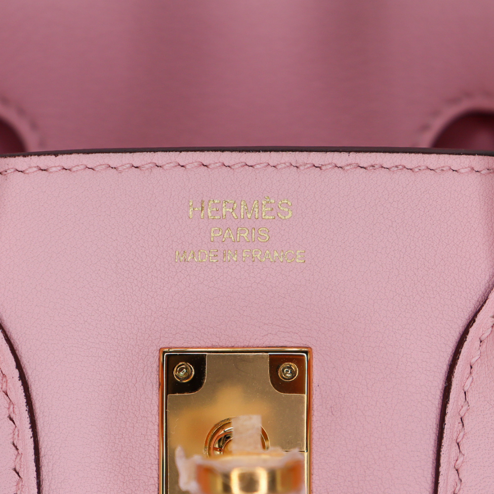 Hermès 25cm Birkin Rose Sakura Swift Leather Gold Hardware – Privé