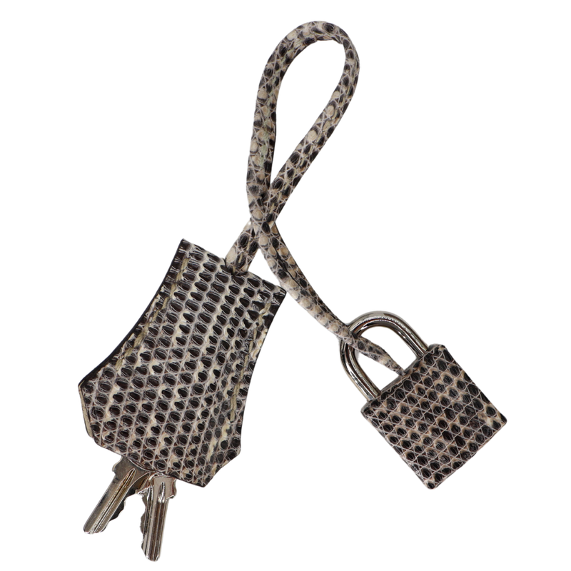 Hermès 28cm Kelly Sellier Ombre Lizard Palladium Hardware