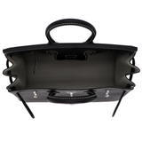 Hermès 25cm Birkin HSS Black Chèvre Leather Brushed Palladium Hardware