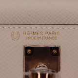 Hermès Mini Kelly II HSS Craie/Biscuit Epsom Permabrass Hardware