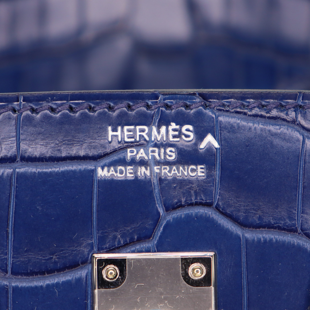Hermès 25cm Birkin Sellier Black Epsom Leather Palladium Hardware Hermès 25cm Birkin Sellier Black Epsom Leather Palladium Hardware