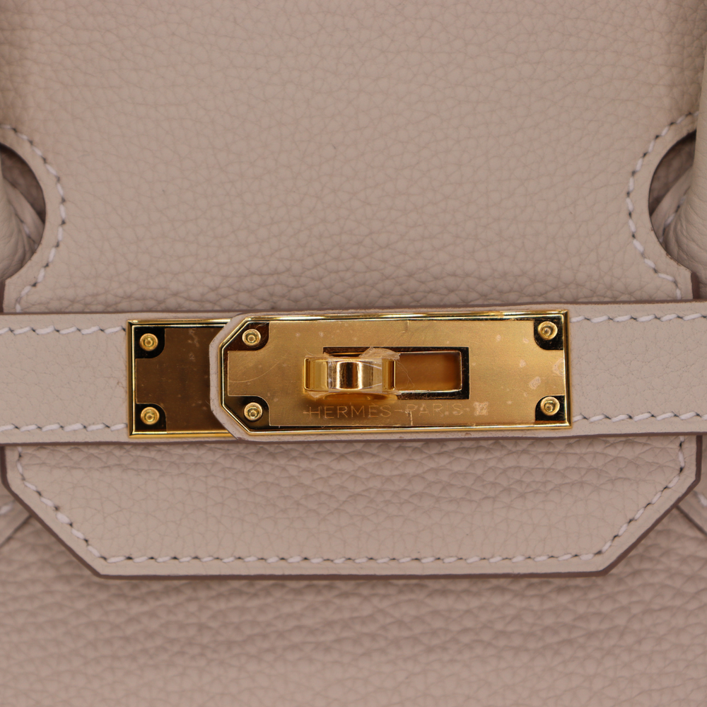 Hermès 35cm Birkin Craie Togo GHW exclusive at Privé Porter