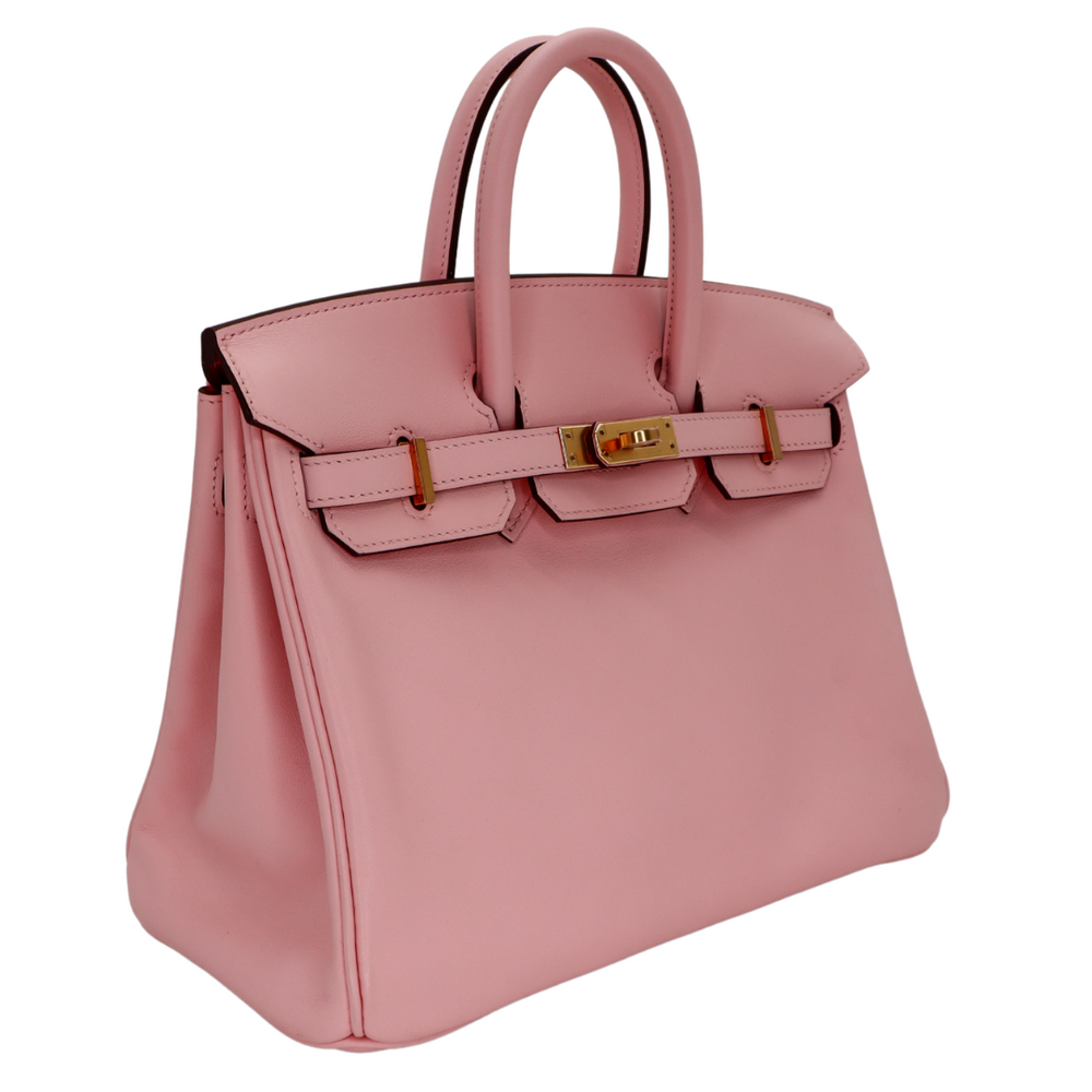 Hermès 25cm Birkin HSS Rose Sakura Swift Leather Rose Gold