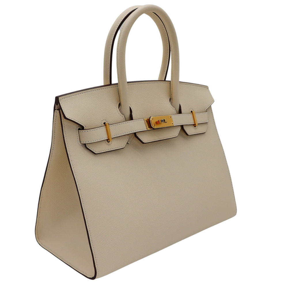 Hermès 30cm Birkin Sellier Vert Criquet Epsom Leather Gold