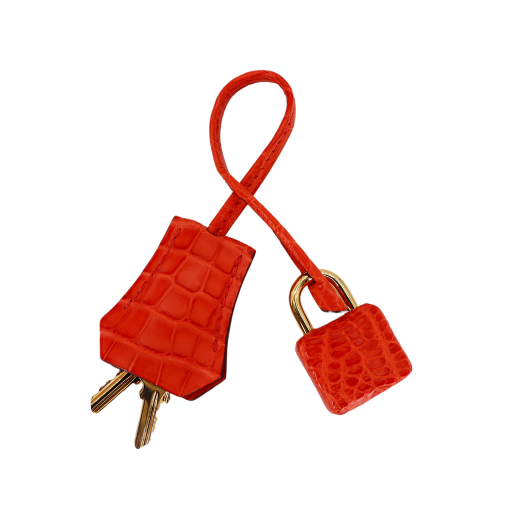 Hermès 25cm Birkin Chai Matte Alligator Gold Hardware exclusive at