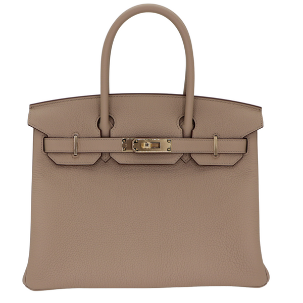 Hermès 30cm Birkin HSS Gris Tourterelle Togo Leather Permabrass Hardware