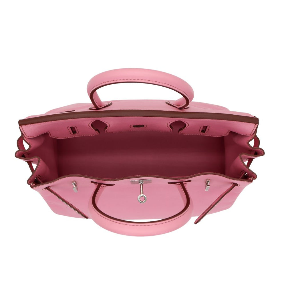 Hermès 30cm Birkin Bubblegum Swift Leather Palladium Hardware