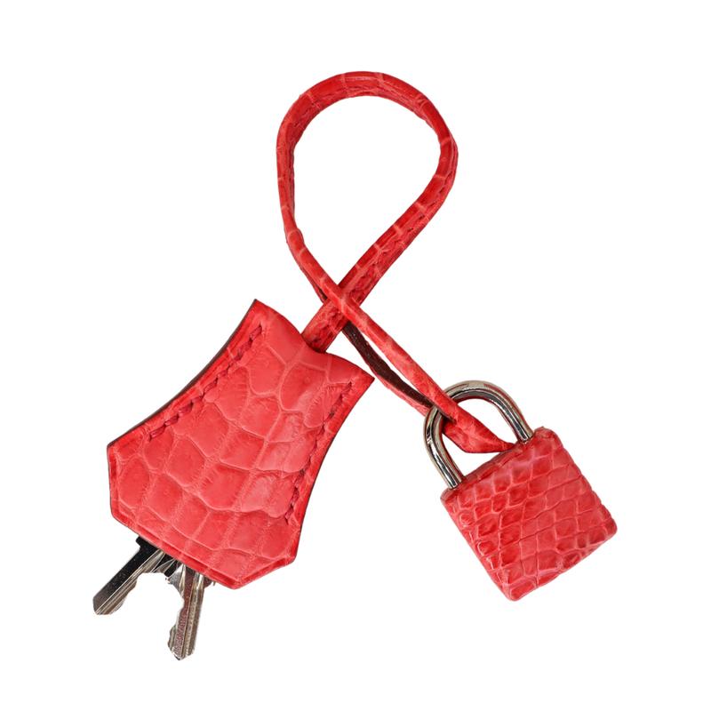 Hermès 25cm Birkin Bougainvillea Matte Niloticus Crocodile Hermès 25cm Birkin Bougainvillea Matte Niloticus Crocodile