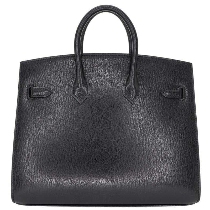Hermès 20cm Birkin Sellier Disco Chèvre Leather Palladium Hardware