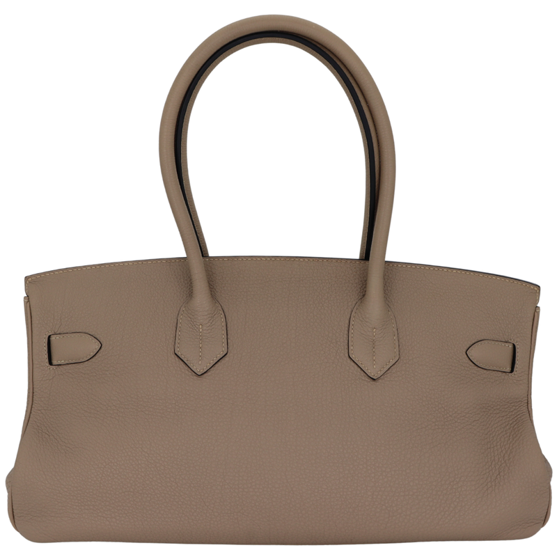 Hermès 42cm JPG Shoulder Birkin Gris Tourterelle Togo Palladium Hardware