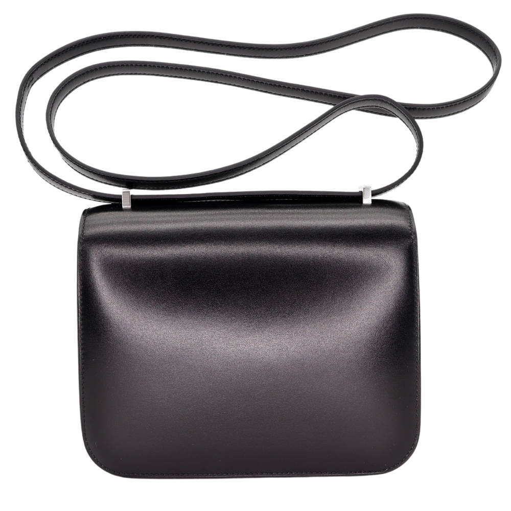 Hermès 18cm Constance Bubblegum Epsom Leather Palladium Hardware