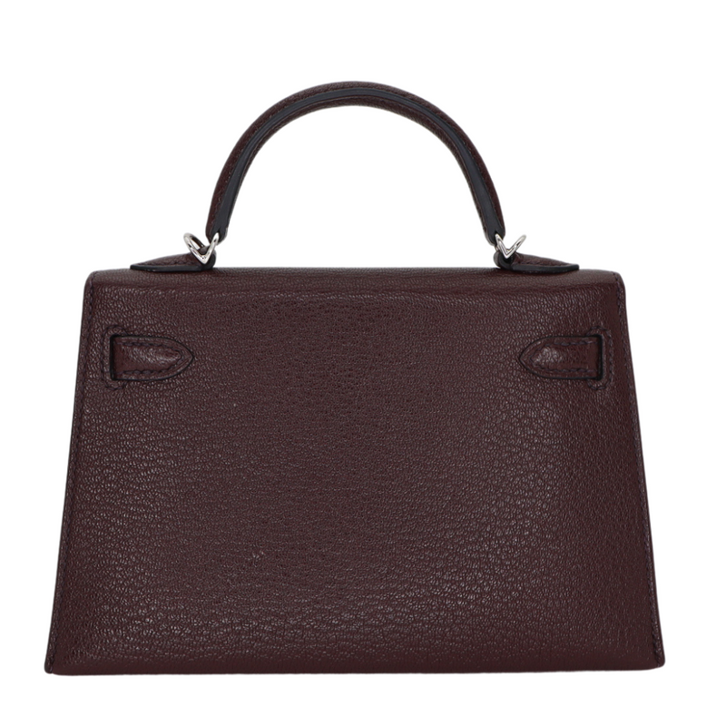 Hermès Kelly II Sellier Mini Rouge Sellier Chèvre Leather Gold Hardware
