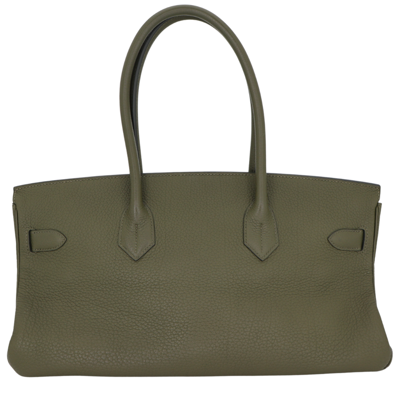 Hermès 42cm JPG Shoulder Birkin Vert Olive Togo Gold Hardware