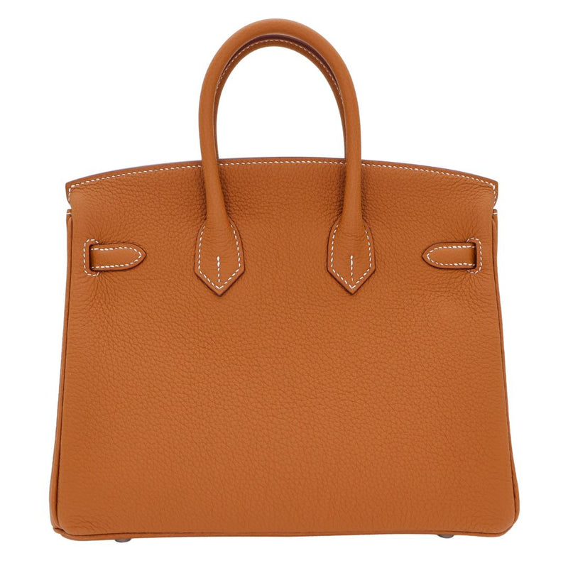 Hermès 25cm Birkin Gold Togo Leather Palladium Hardware