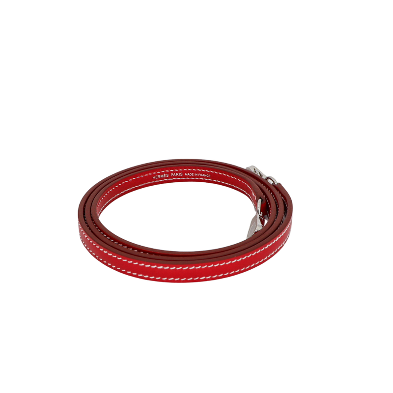 Hermès Kelly II Sellier Mini Rouge Piment Box Calf Leather Palladium Hardware